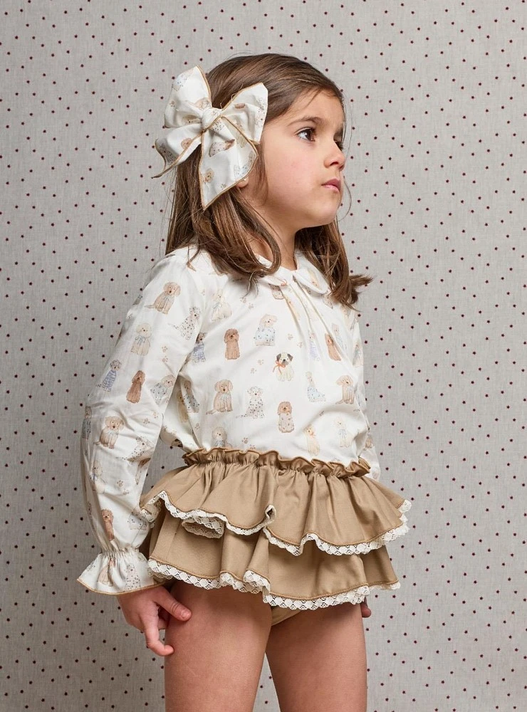 Conjunto niña 3 piezas colección Snoopy La Martinica