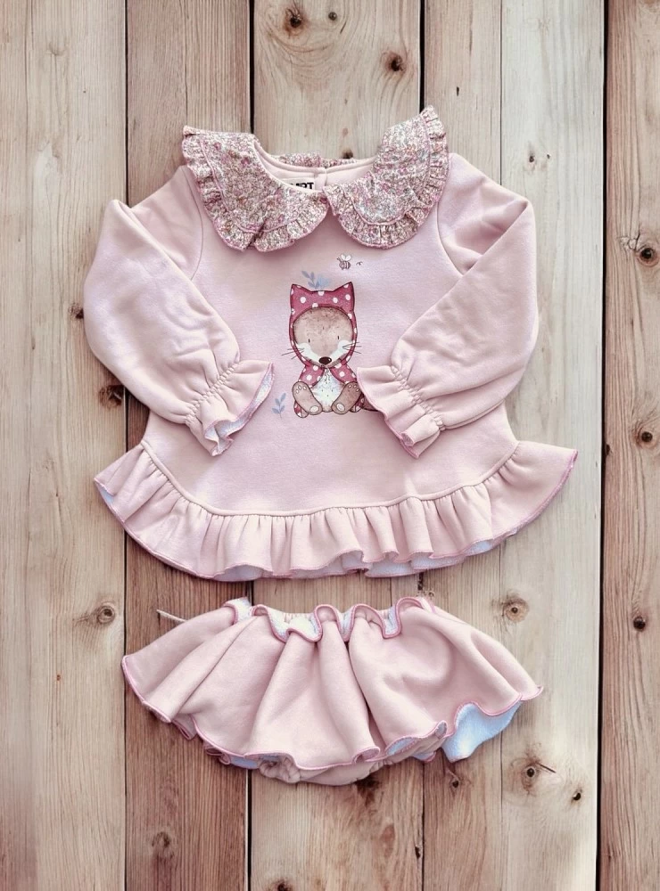 Conjunto niña Caperucita Roja de La Martinica
