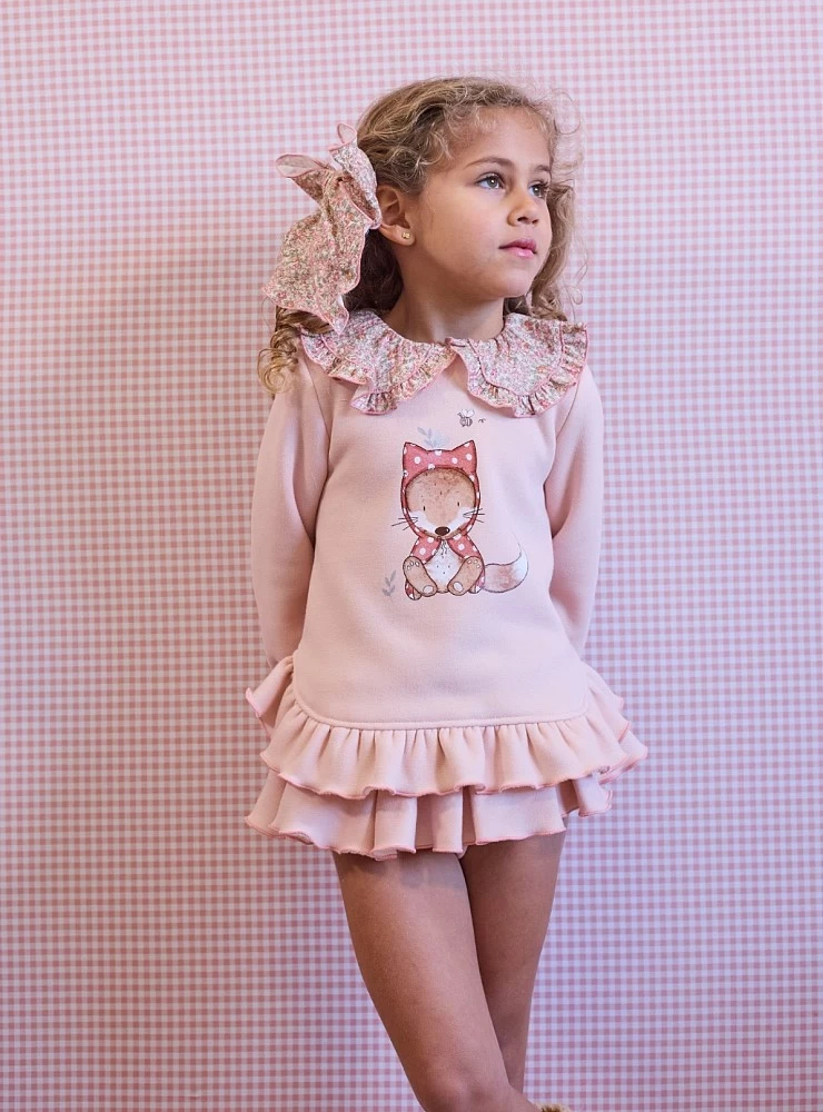 Conjunto niña Caperucita Roja de La Martinica