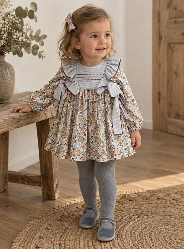 Conjunto niña Jesusito y Braga Colección Preppy de Copo