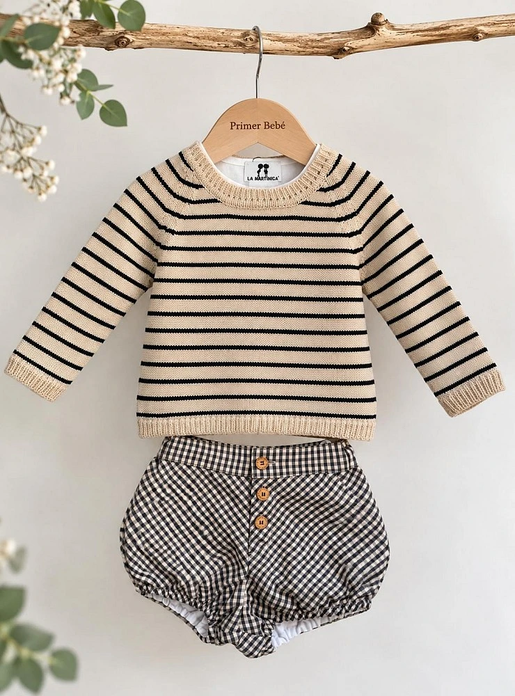 Conjunto niño 3 piezas Colección Nancy La Martinica