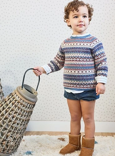 Conjunto niño tres pieza Mi petit Mon de La Martinica