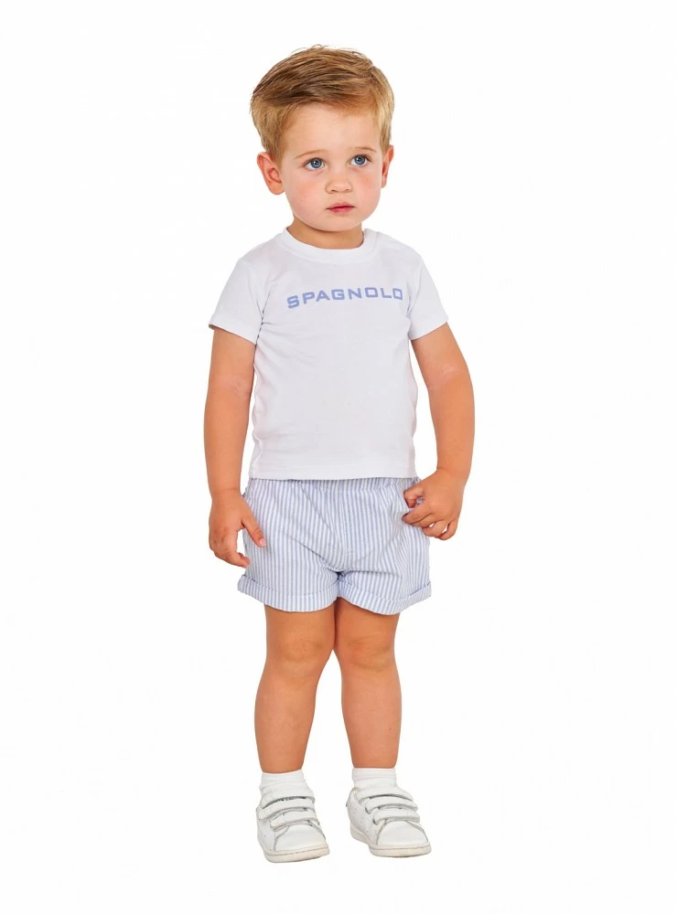 Conjunto pantalón y camiseta para niño.