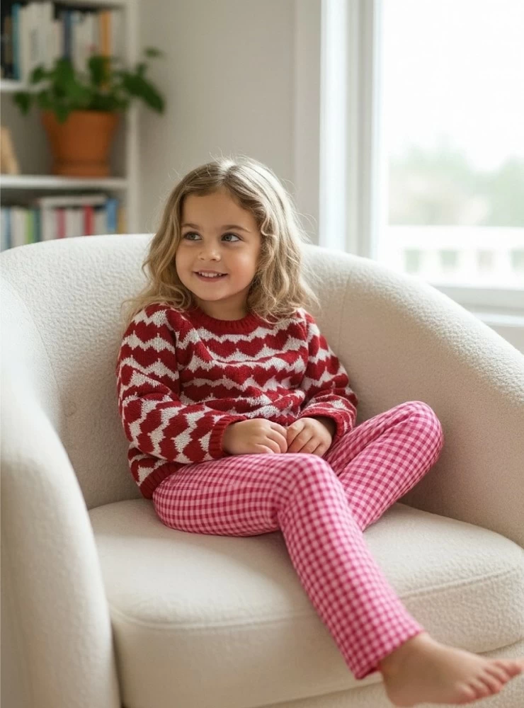 Conjunto pantalón y jersey Pink Red de La Martinica