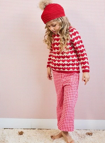 Conjunto pantalón y jersey Pink Red de La Martinica