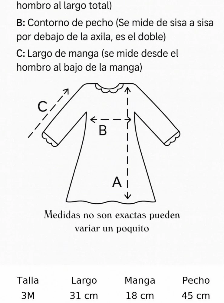 Conjunto para bautizo beige con lazo rosa. tres piezas