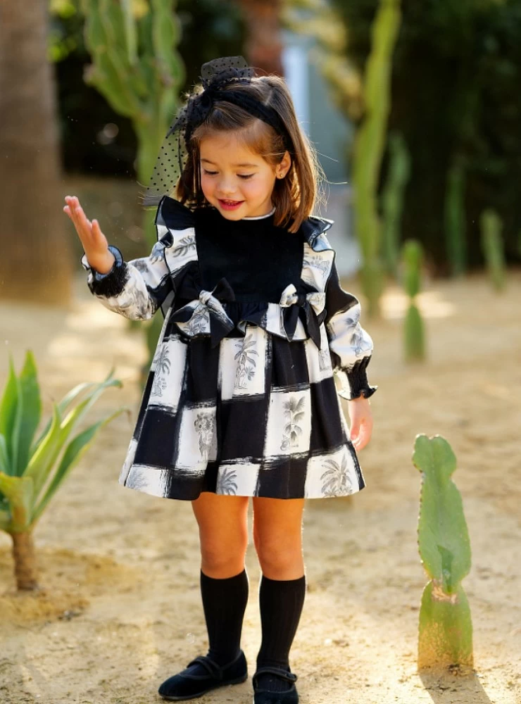 Conjunto para niña Black Nature de José Varón