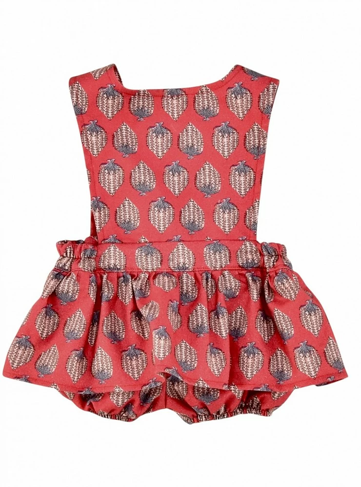 Conjunto para niña colección Piñas de cocote.