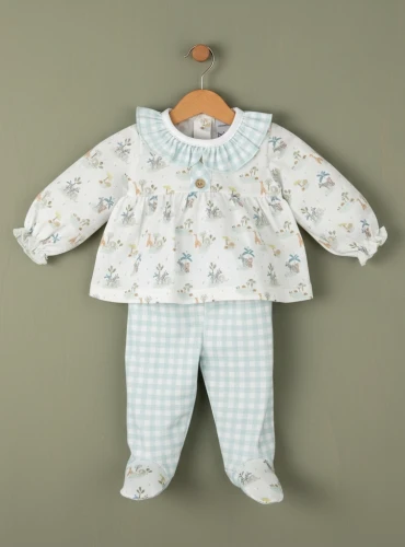 Conjunto para niña de algodón colección Aventura