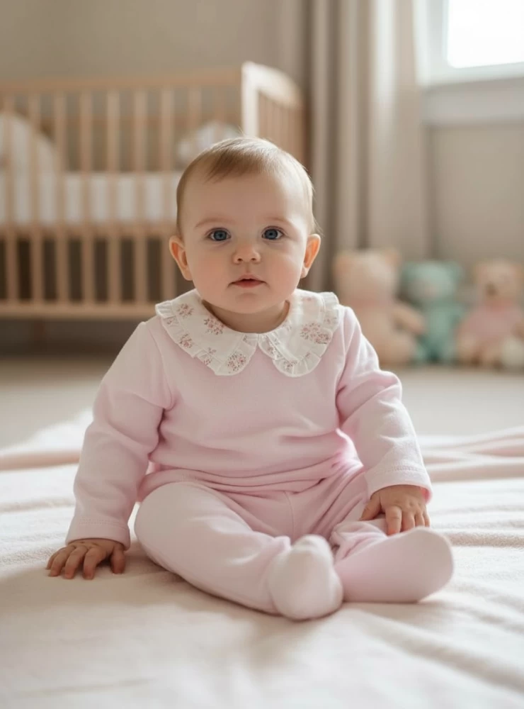 Conjunto para niña de dos piezas colección Bouquet