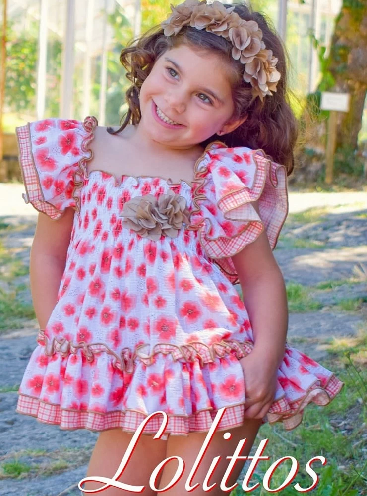 Conjunto para niña de lolittos colección Poppy