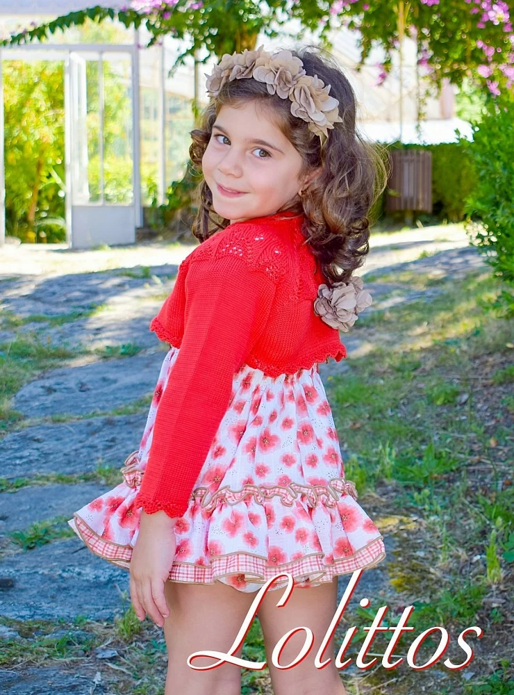 Conjunto para niña de lolittos colección Poppy