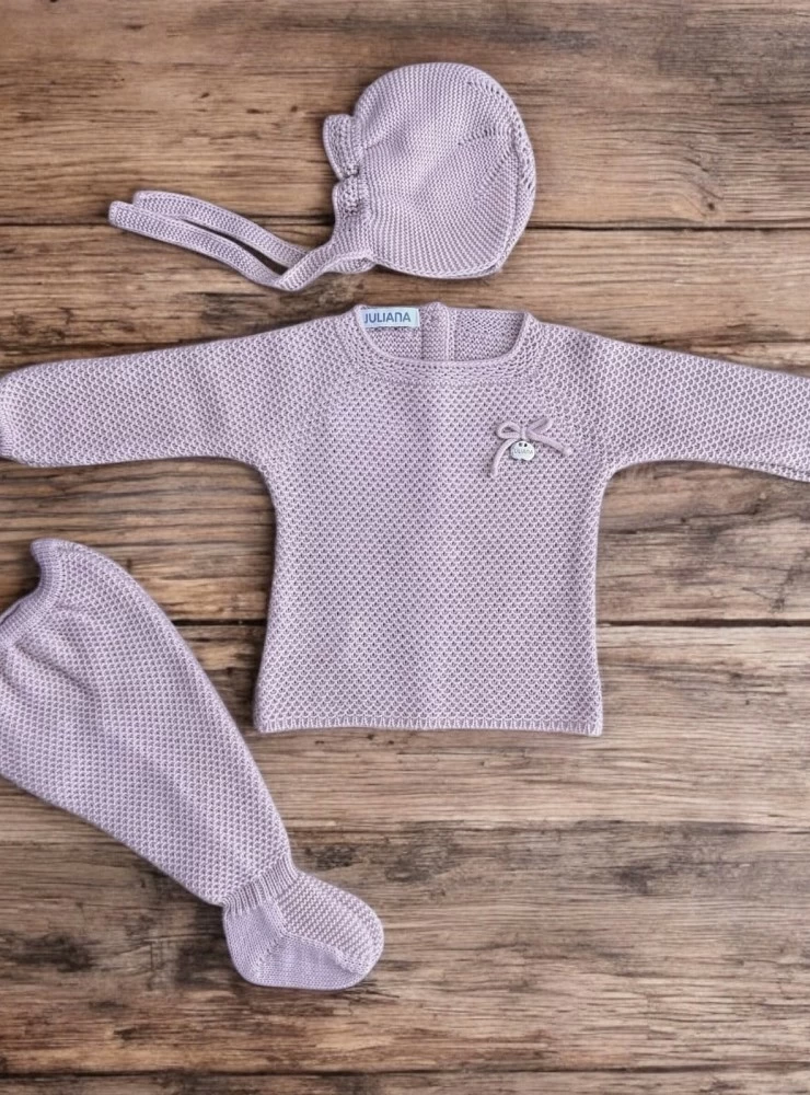 Conjunto para niña de tres piezas colección Piano