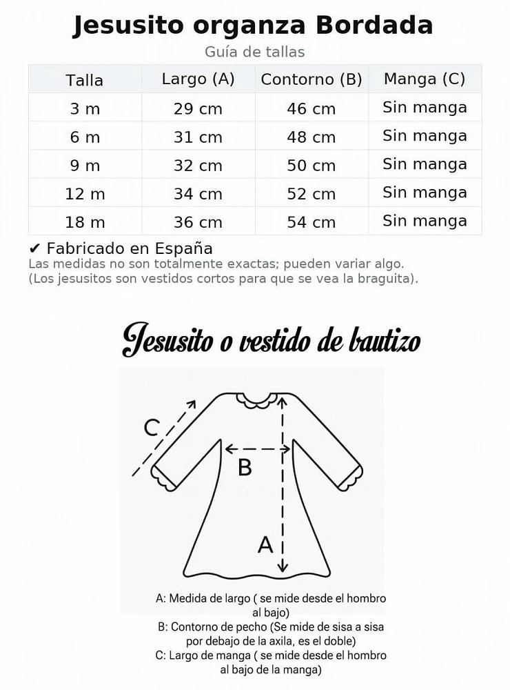 Conjunto para niña de tres piezas. Organza Bordada.