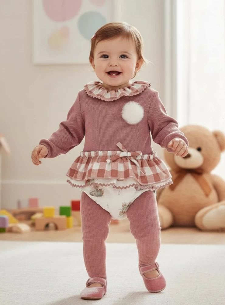 Conjunto para niña dos piezas colección Lana