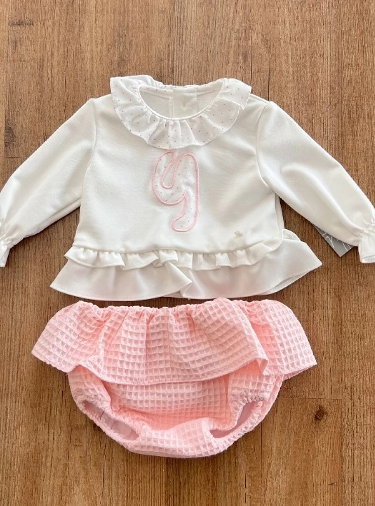 Conjunto para niña dos piezas Colección Natalia