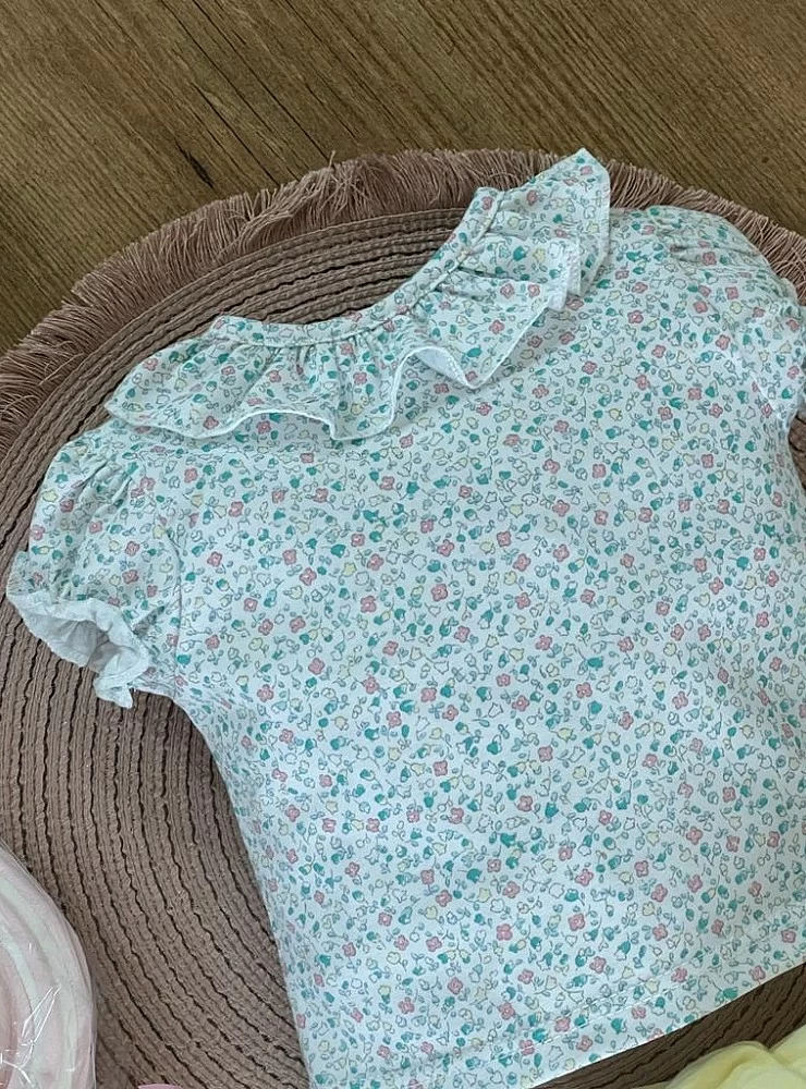 Conjunto para niña dos piezas colección Paz