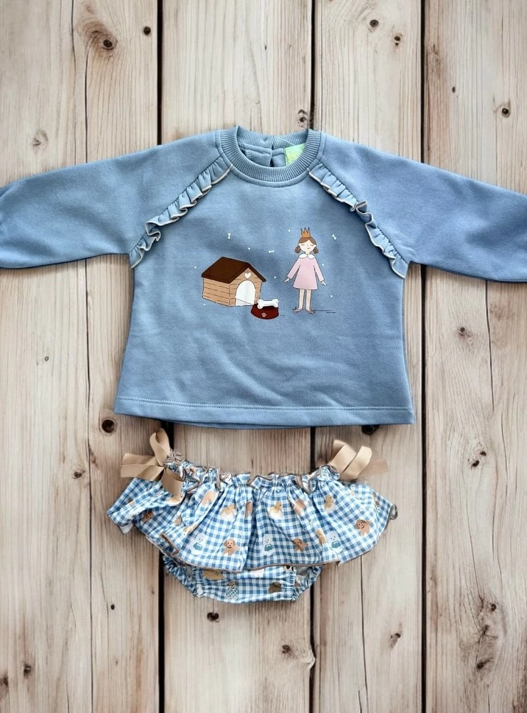 Conjunto para niña dulce paseo de Pio Pio