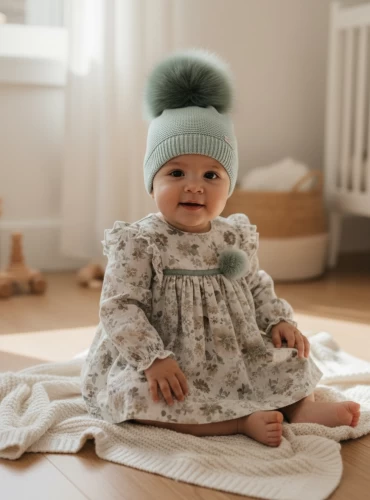 Conjunto para niña Jesusito y braga colección York