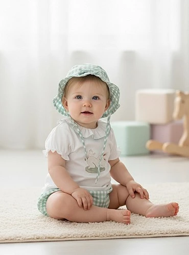 Conjunto para niña tres piezas colección Gres