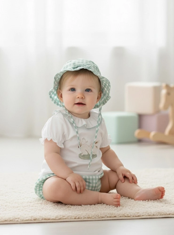 Conjunto para niña tres piezas colección Gres