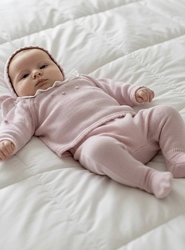 Conjunto para niña tres piezas Colección Montreal