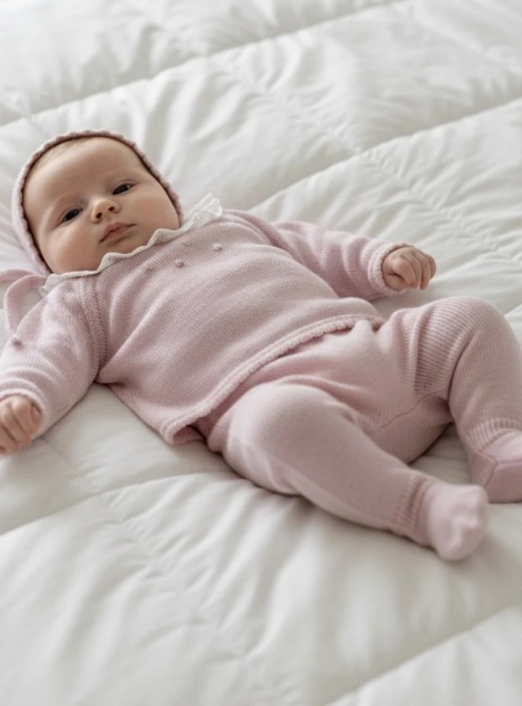 Conjunto para niña tres piezas Colección Montreal