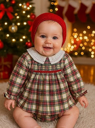 Conjunto para niña tres piezas colección Nicoletta