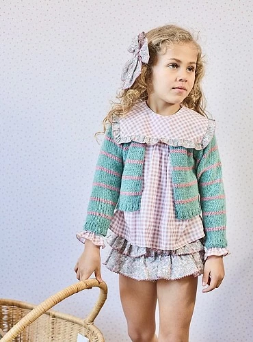 Conjunto para niña tres piezas Viena de La Martinica