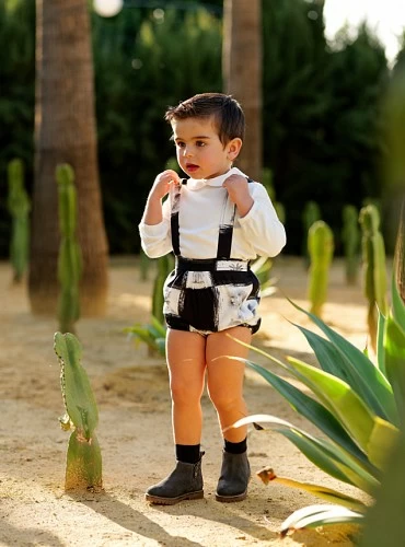 Conjunto para niño Black nature de José Varón