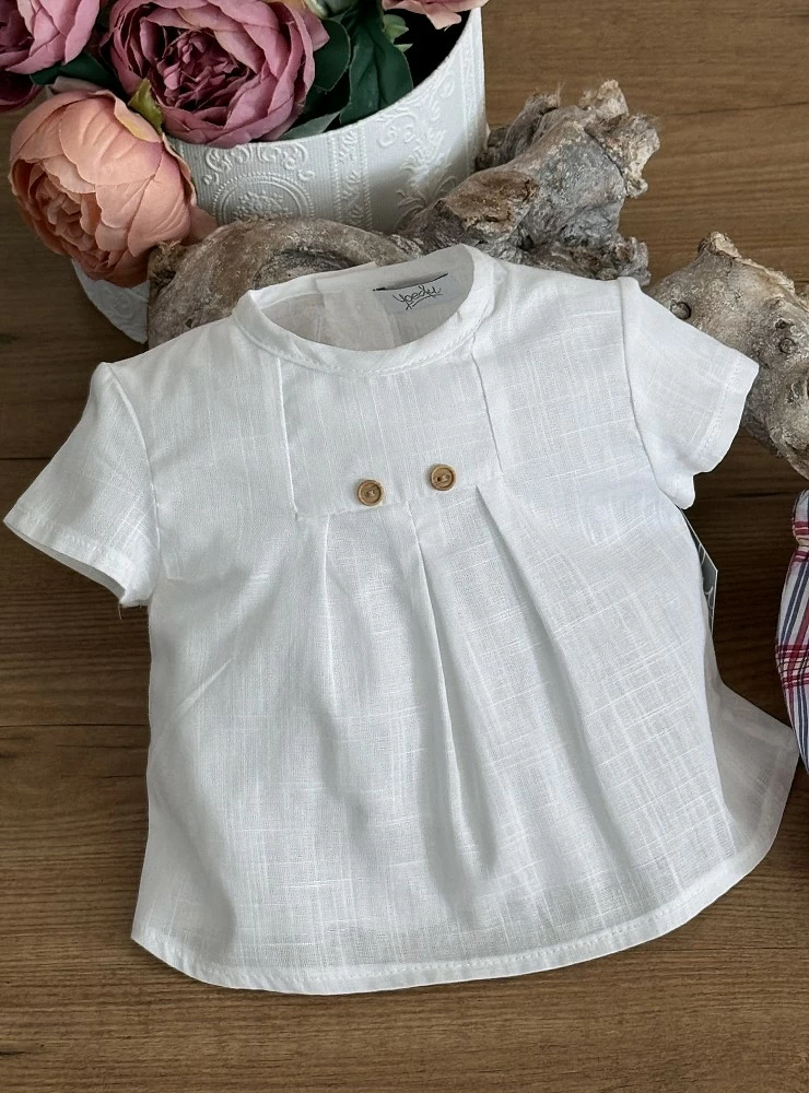 Conjunto para niño camisa y bombachito Colección Peces