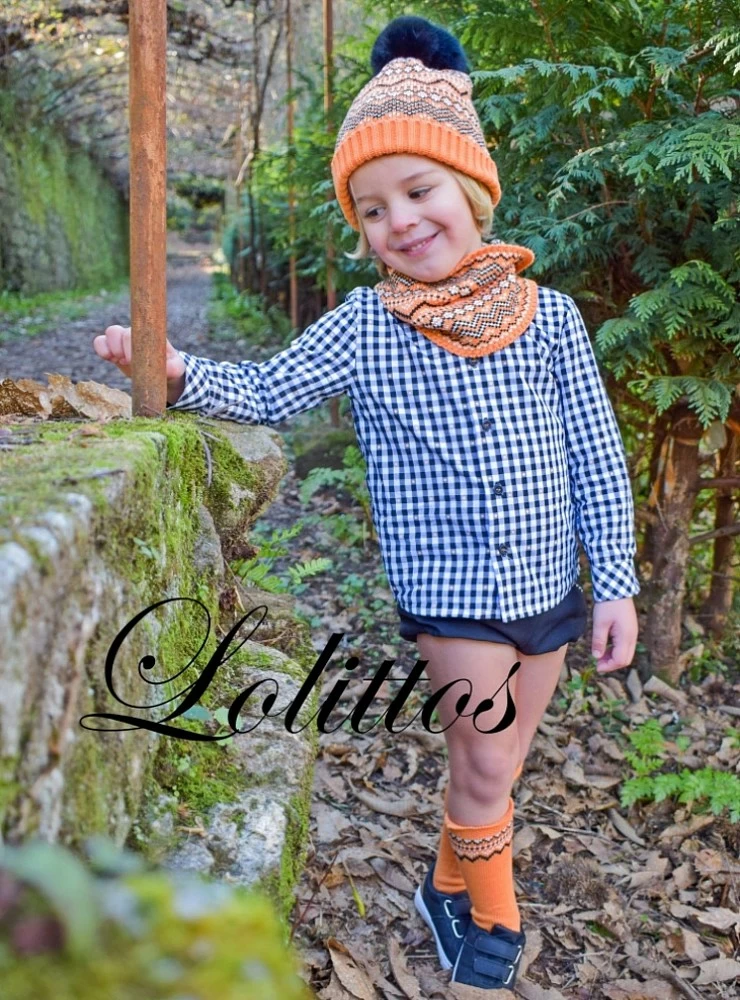 Conjunto para niño Camisa y bombacho colección Bear de Lolittos