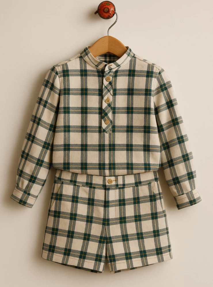 Conjunto para niño camisa y pantalón colección Oro
