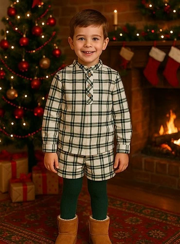 Conjunto para niño camisa y pantalón colección Oro