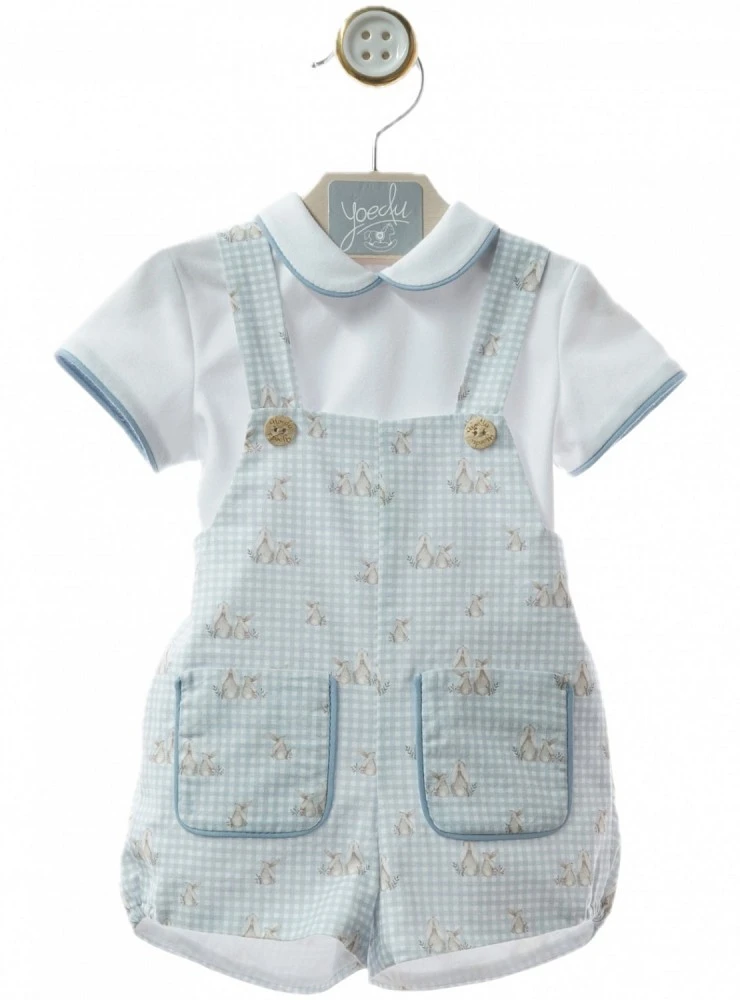 Conjunto para niño Camisa y peto colección Arcilla