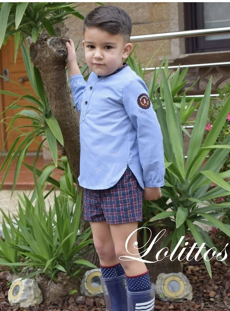 Conjunto para niño Colección British de Lolittos.