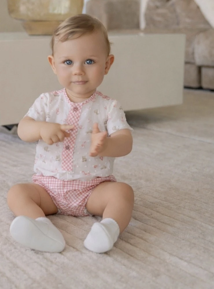 Conjunto para niño Colección Fresa y Nata