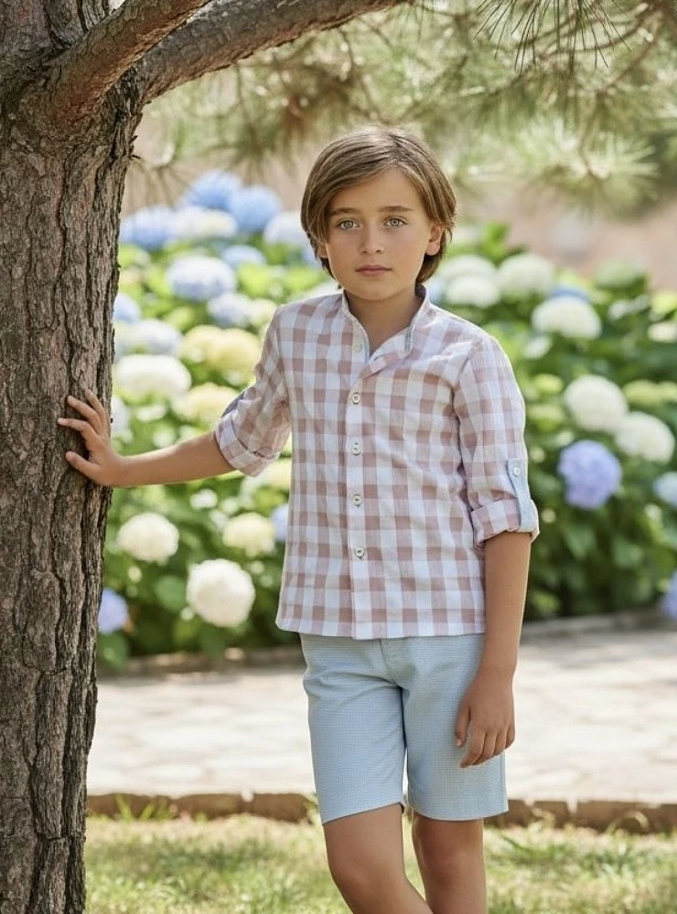 Conjunto para niño colección Fresa y nata