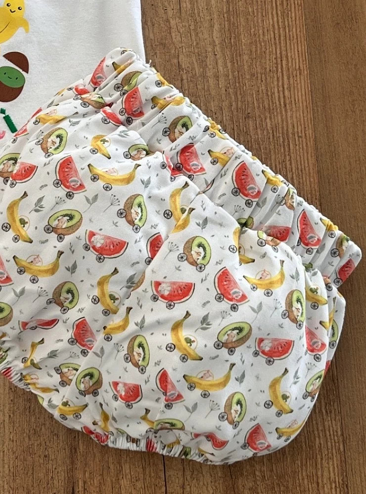 Conjunto para niño colección frutas tropicales