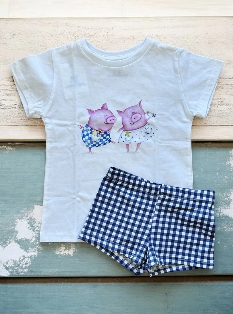 Conjunto para niño colección Pigs de La Martinica