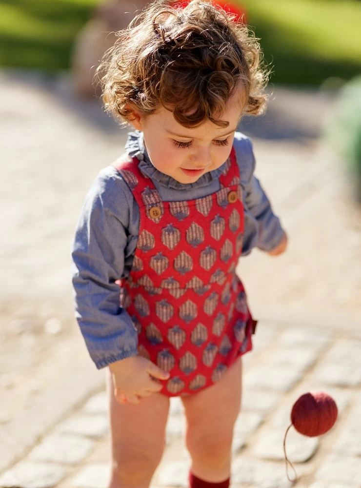 Conjunto para niño colección Piñas de cocote