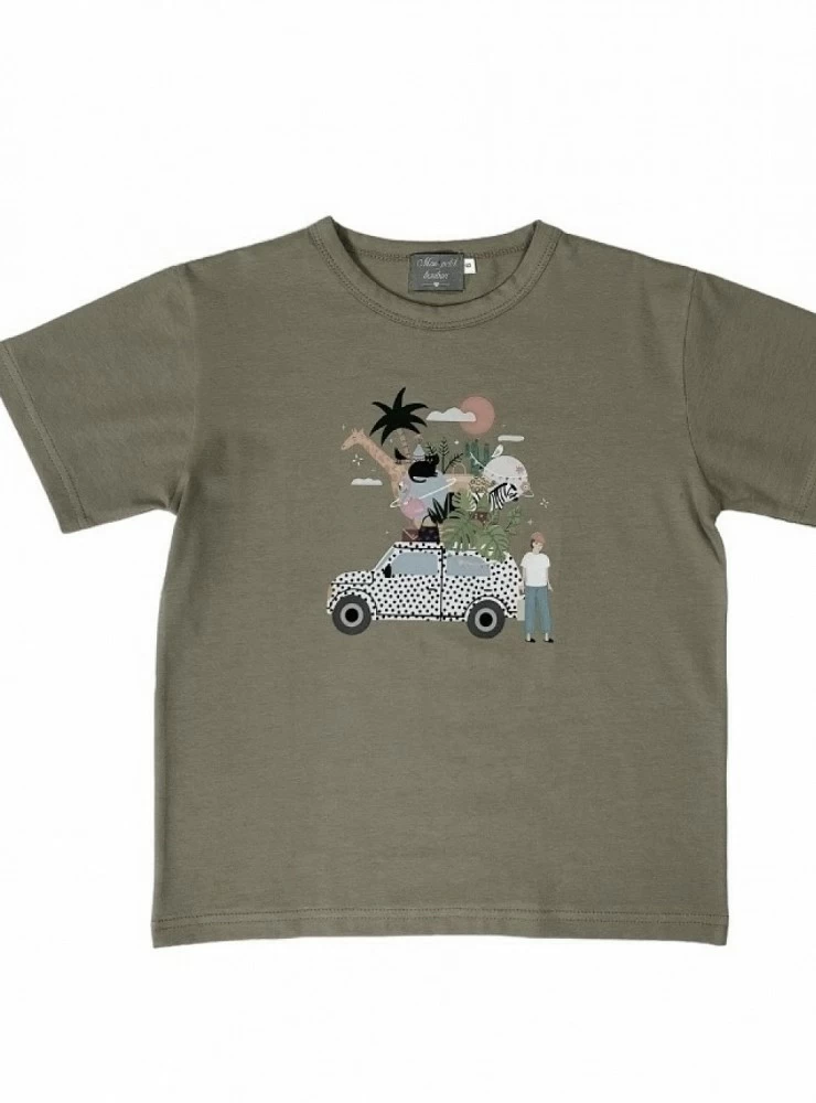 Conjunto para niño colección safari de Mon Petit Bonbon