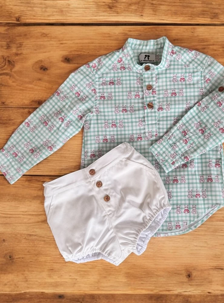Conjunto para niño de la Martinica colección Roger