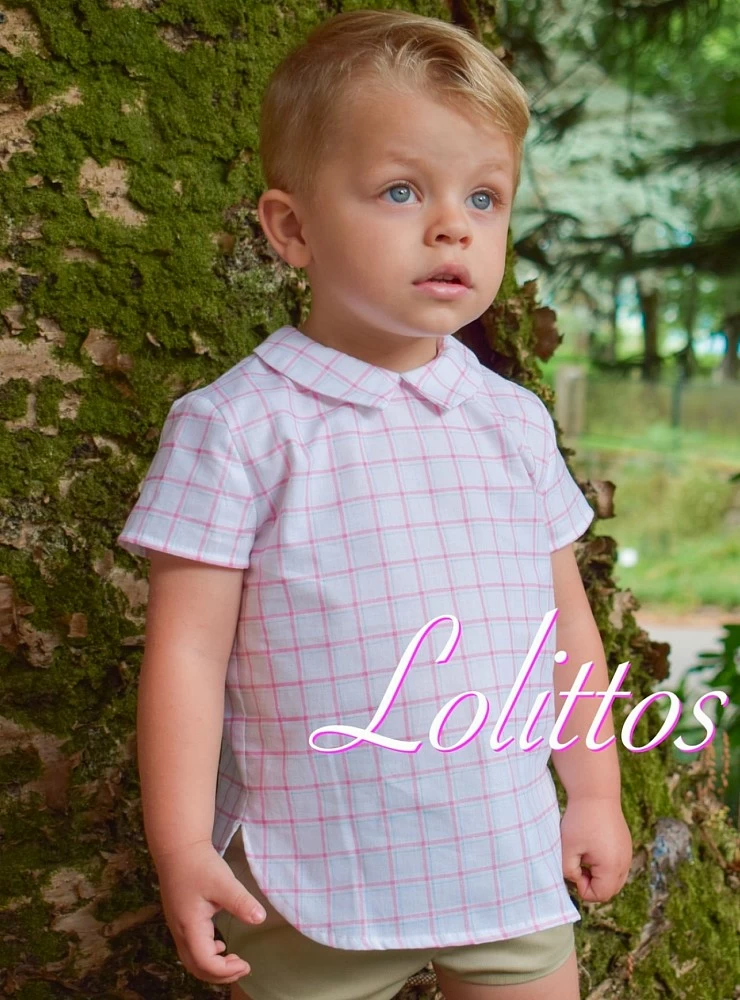 Conjunto para niño de Lolittos Colección Grecia