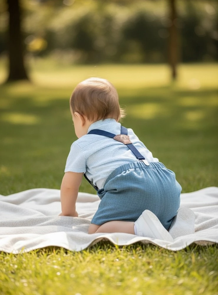 Conjunto para niño de tres piezas Colección Alfarería