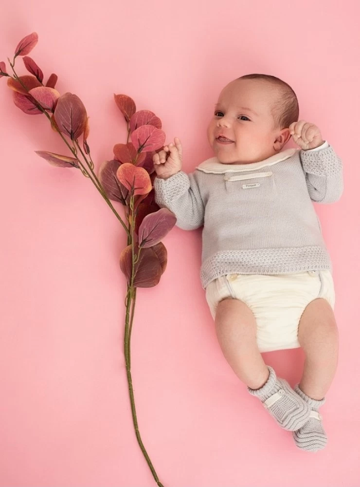 Conjunto para niño de tres piezas Colección Bellota de Foque