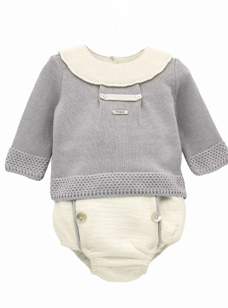 Conjunto para niño de tres piezas Colección Bellota de Foque