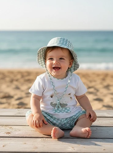 Conjunto para niño de tres piezas colección Gres