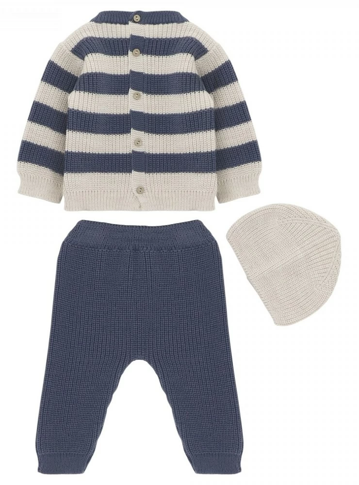 Conjunto para niño de tres piezas colección Leicester