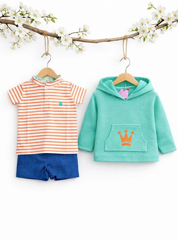 Conjunto para niño de tres piezas Colección Rouse